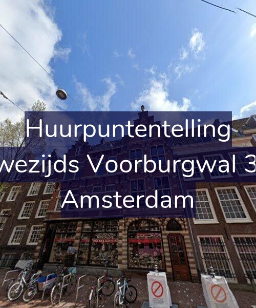 Foto gevel Huurpuntentelling voor Nieuwezijds Voorburgwal 365-3, Amsterdam