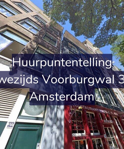 Foto gevel Huurpuntentelling voor Nieuwezijds Voorburgwal 320-2, Amsterdam