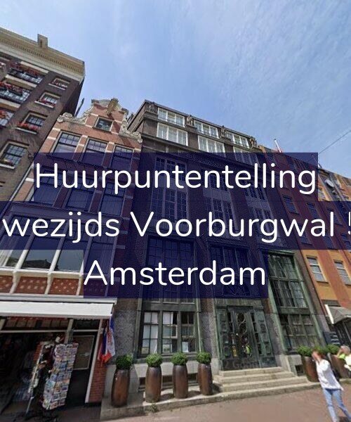 Foto gevel Huurpuntentelling voor Nieuwezijds Voorburgwal 56-F, Amsterdam