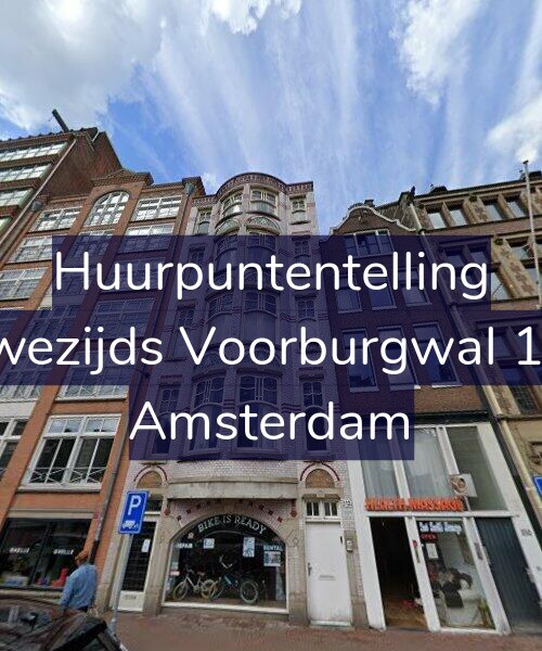 Foto gevel Huurpuntentelling voor Nieuwezijds Voorburgwal 112-D, Amsterdam
