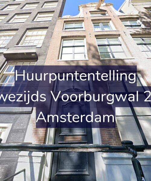 Foto gevel Huurpuntentelling voor Nieuwezijds Voorburgwal 286-C, Amsterdam