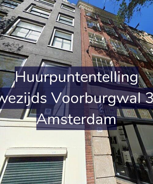 Foto gevel Huurpuntentelling voor Nieuwezijds Voorburgwal 314-B, Amsterdam