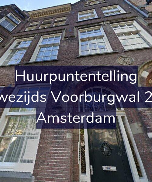 Foto gevel Huurpuntentelling voor Nieuwezijds Voorburgwal 295-C, Amsterdam