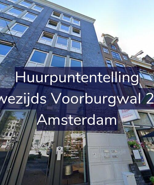 Foto gevel Huurpuntentelling voor Nieuwezijds Voorburgwal 289-D, Amsterdam