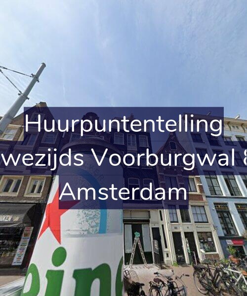 Foto gevel Huurpuntentelling voor Nieuwezijds Voorburgwal 82-2, Amsterdam