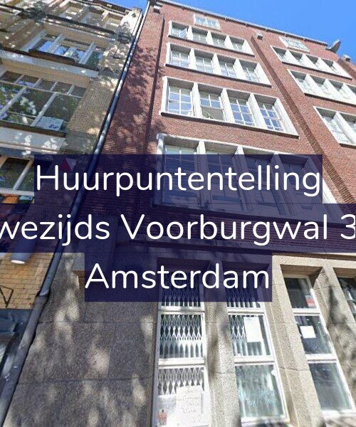 Foto gevel Huurpuntentelling voor Nieuwezijds Voorburgwal 308-E, Amsterdam