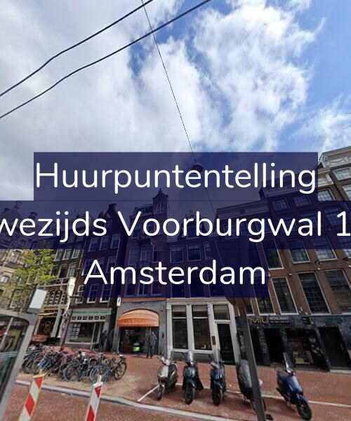 Foto gevel Huurpuntentelling voor Nieuwezijds Voorburgwal 159-C, Amsterdam