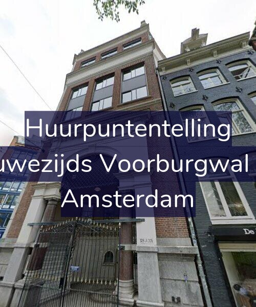 Foto gevel Huurpuntentelling voor Nieuwezijds Voorburgwal 333, Amsterdam
