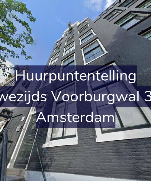 Foto gevel Huurpuntentelling voor Nieuwezijds Voorburgwal 336-3, Amsterdam