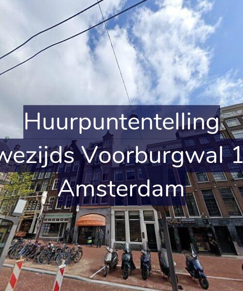 Foto gevel Huurpuntentelling voor Nieuwezijds Voorburgwal 159-B, Amsterdam