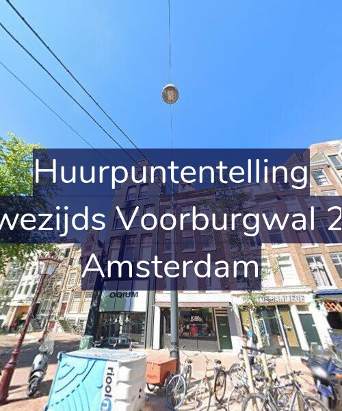 Foto gevel Huurpuntentelling voor Nieuwezijds Voorburgwal 260-1, Amsterdam