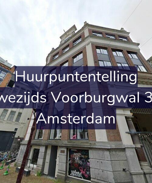 Foto gevel Huurpuntentelling voor Nieuwezijds Voorburgwal 329-B, Amsterdam