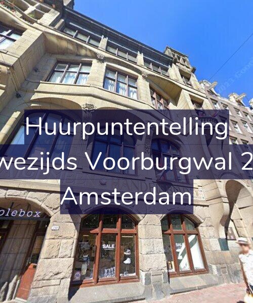 Foto gevel Huurpuntentelling voor Nieuwezijds Voorburgwal 238-B, Amsterdam