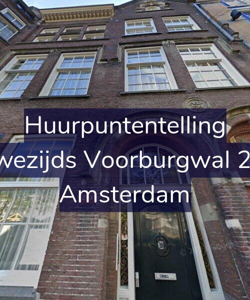 Foto gevel Huurpuntentelling voor Nieuwezijds Voorburgwal 295-B, Amsterdam