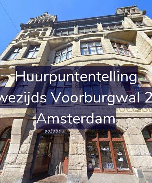 Foto gevel Huurpuntentelling voor Nieuwezijds Voorburgwal 238-C, Amsterdam
