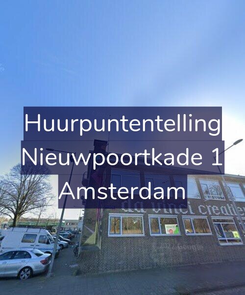 Foto gevel Huurpuntentelling voor Nieuwpoortkade 1, Amsterdam