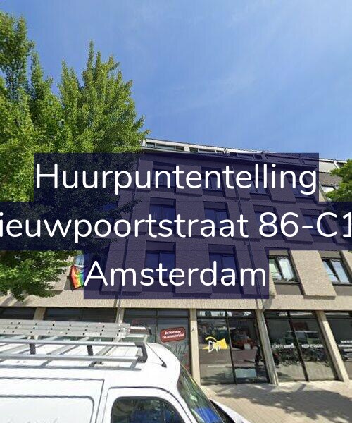 Foto gevel Huurpuntentelling voor Nieuwpoortstraat 86-C17, Amsterdam
