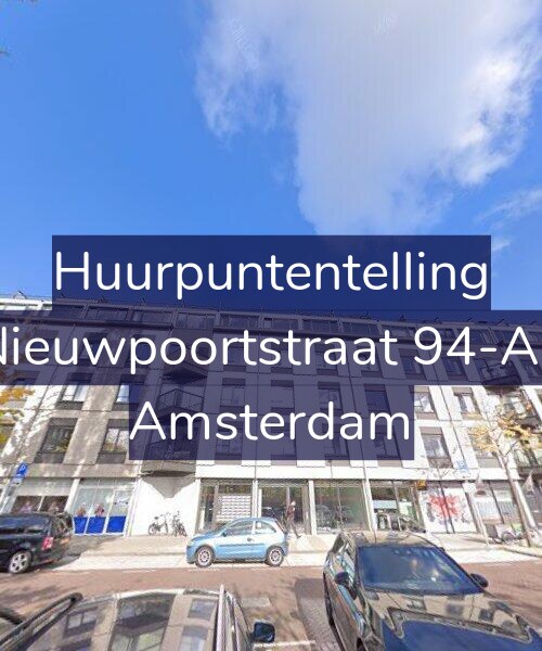 Foto gevel Huurpuntentelling voor Nieuwpoortstraat 94-A2, Amsterdam