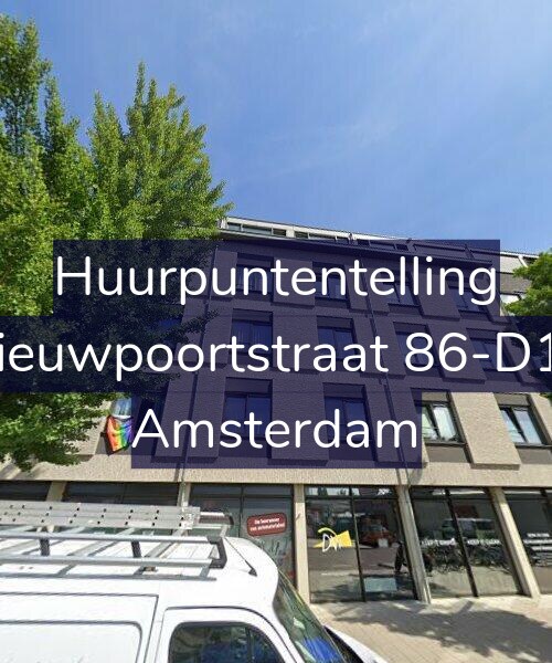 Foto gevel Huurpuntentelling voor Nieuwpoortstraat 86-D15, Amsterdam