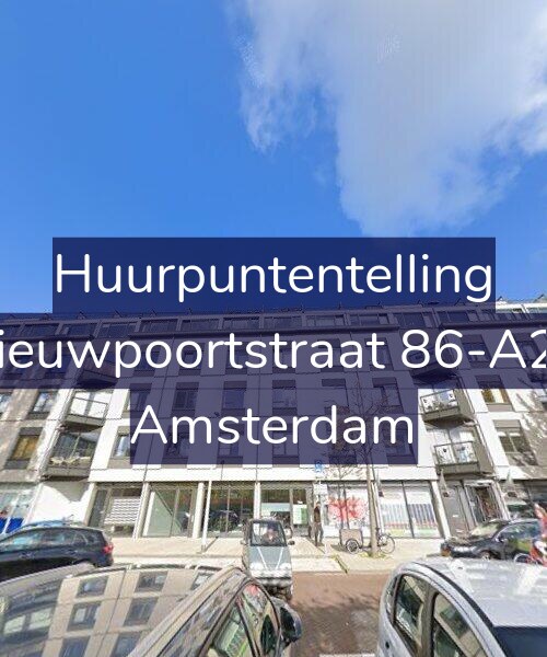 Foto gevel Huurpuntentelling voor Nieuwpoortstraat 86-A21, Amsterdam