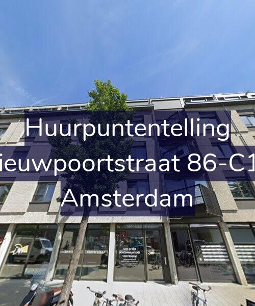 Foto gevel Huurpuntentelling voor Nieuwpoortstraat 86-C15, Amsterdam