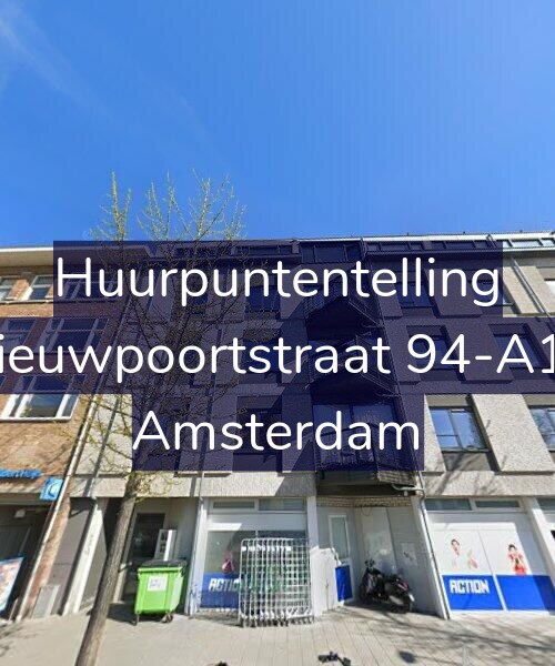 Foto gevel Huurpuntentelling voor Nieuwpoortstraat 94-A13, Amsterdam