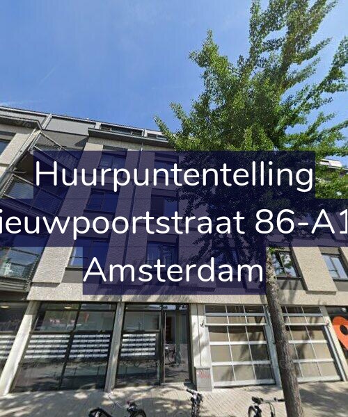 Foto gevel Huurpuntentelling voor Nieuwpoortstraat 86-A11, Amsterdam