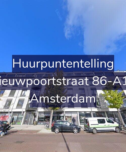 Foto gevel Huurpuntentelling voor Nieuwpoortstraat 86-A16, Amsterdam