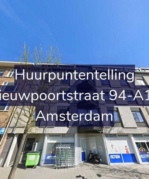 Foto gevel Huurpuntentelling voor Nieuwpoortstraat 94-A12, Amsterdam