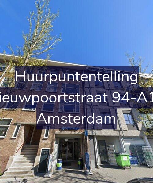Foto gevel Huurpuntentelling voor Nieuwpoortstraat 94-A15, Amsterdam