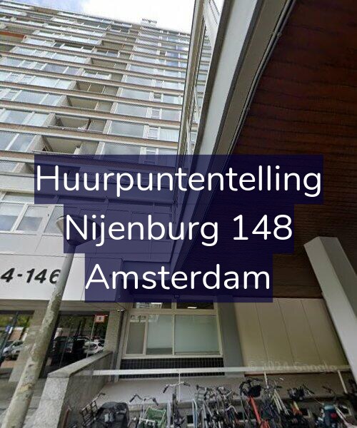 Foto gevel Huurpuntentelling voor Nijenburg 148, Amsterdam