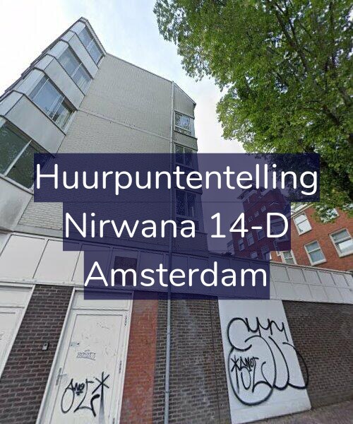Foto gevel Huurpuntentelling voor Nirwana 14-D, Amsterdam
