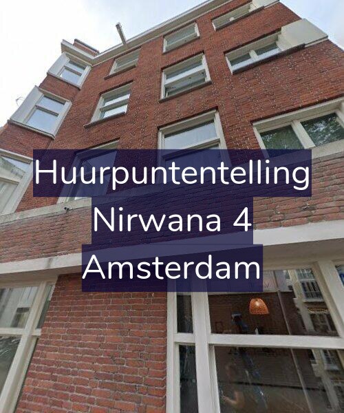 Foto gevel Huurpuntentelling voor Nirwana 4, Amsterdam