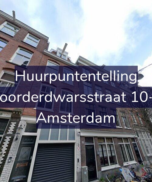 Foto gevel Huurpuntentelling voor Noorderdwarsstraat 10-1, Amsterdam