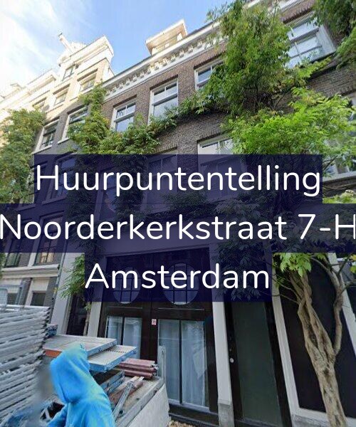 Foto gevel Huurpuntentelling voor Noorderkerkstraat 7-H, Amsterdam