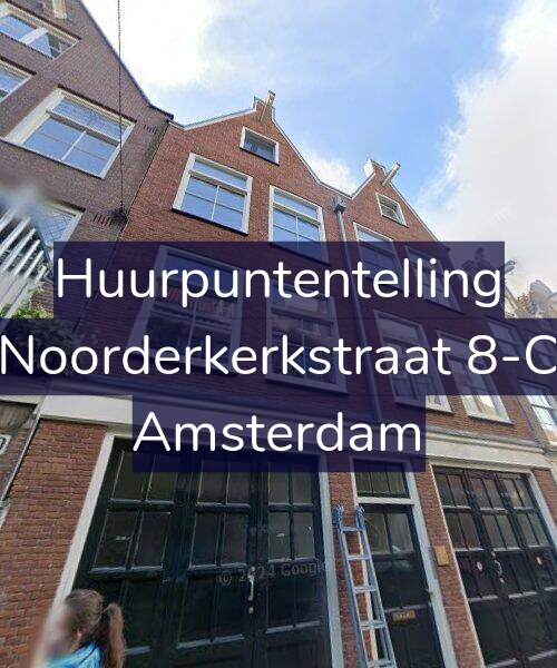 Foto gevel Huurpuntentelling voor Noorderkerkstraat 8-C, Amsterdam