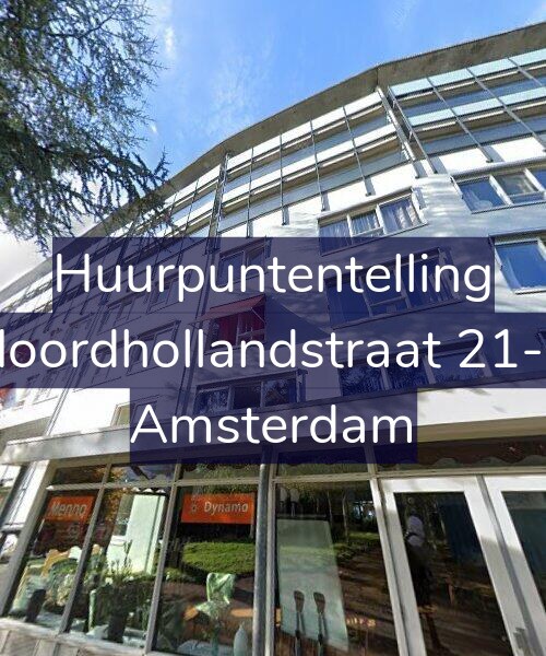 Foto gevel Huurpuntentelling voor Noordhollandstraat 21-P, Amsterdam