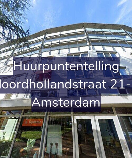 Foto gevel Huurpuntentelling voor Noordhollandstraat 21-C, Amsterdam