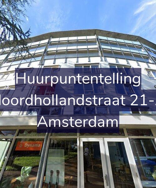 Foto gevel Huurpuntentelling voor Noordhollandstraat 21-A, Amsterdam