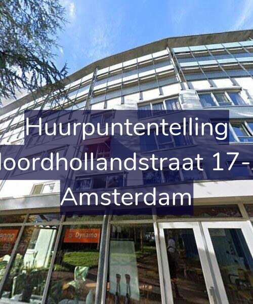 Foto gevel Huurpuntentelling voor Noordhollandstraat 17-A, Amsterdam