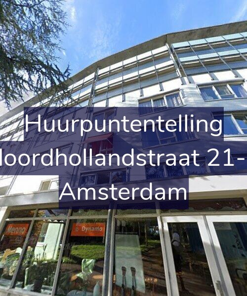 Foto gevel Huurpuntentelling voor Noordhollandstraat 21-K, Amsterdam
