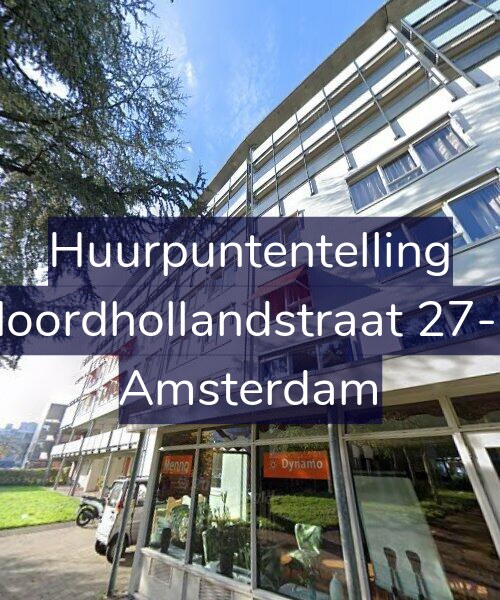 Foto gevel Huurpuntentelling voor Noordhollandstraat 27-C, Amsterdam