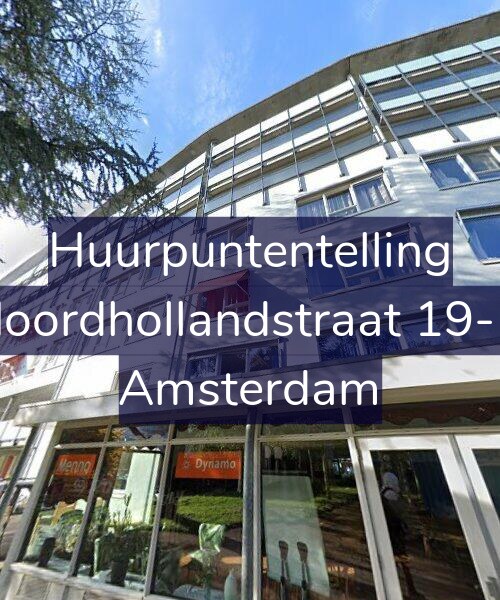 Foto gevel Huurpuntentelling voor Noordhollandstraat 19-D, Amsterdam