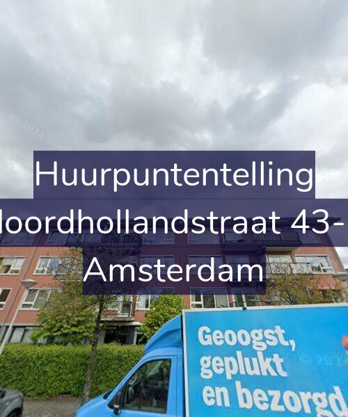 Foto gevel Huurpuntentelling voor Noordhollandstraat 43-C, Amsterdam