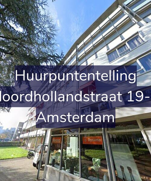 Foto gevel Huurpuntentelling voor Noordhollandstraat 19-S, Amsterdam