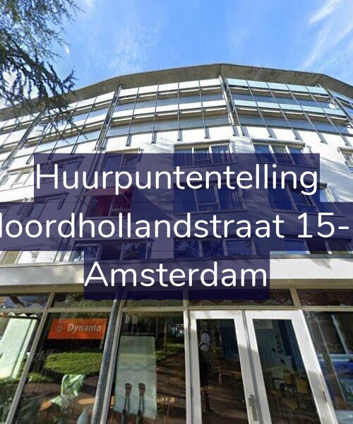 Foto gevel Huurpuntentelling voor Noordhollandstraat 15-B, Amsterdam
