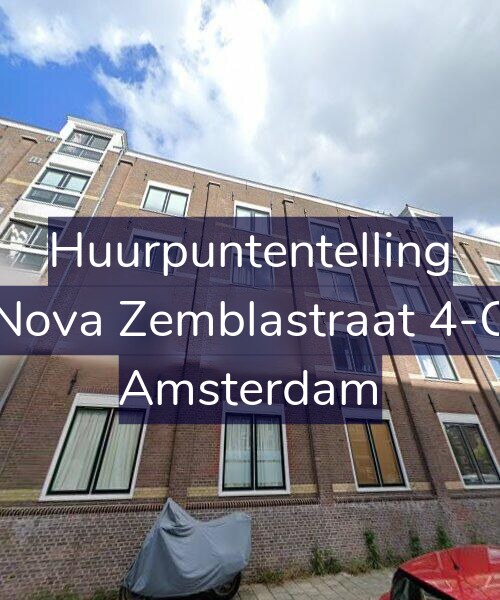 Foto gevel Huurpuntentelling voor Nova Zemblastraat 4-C, Amsterdam