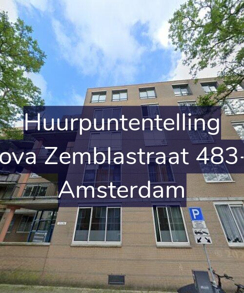 Foto gevel Huurpuntentelling voor Nova Zemblastraat 483-E, Amsterdam