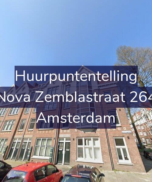 Foto gevel Huurpuntentelling voor Nova Zemblastraat 264, Amsterdam