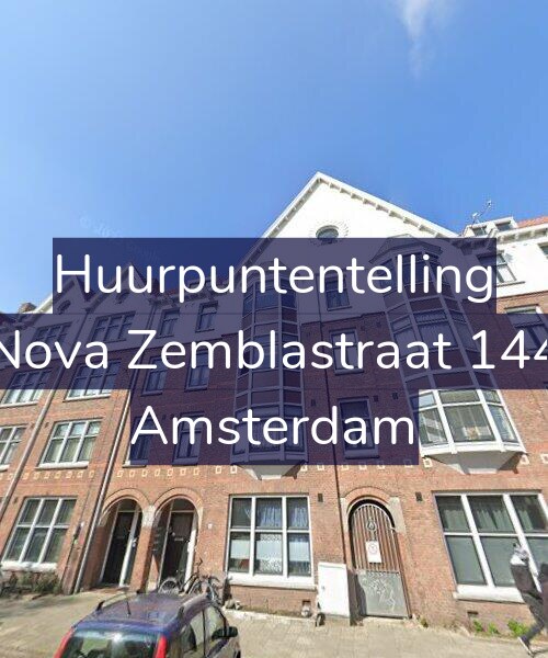 Foto gevel Huurpuntentelling voor Nova Zemblastraat 144, Amsterdam